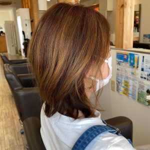 オトナ美人な透明感 ハイライトオンベージュ